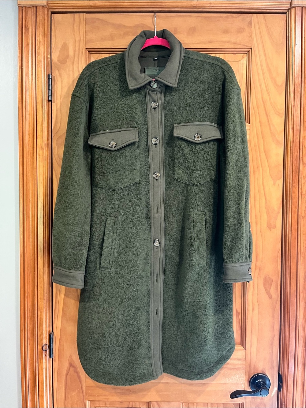 Blank NYC Olive Green Coat